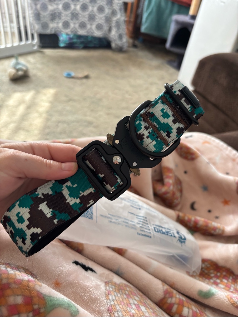 TSPRO Dog Collar Camo (M)